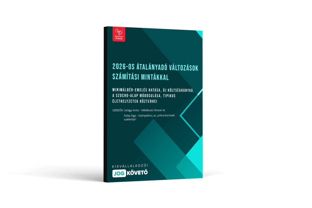 átalányadózás különszám